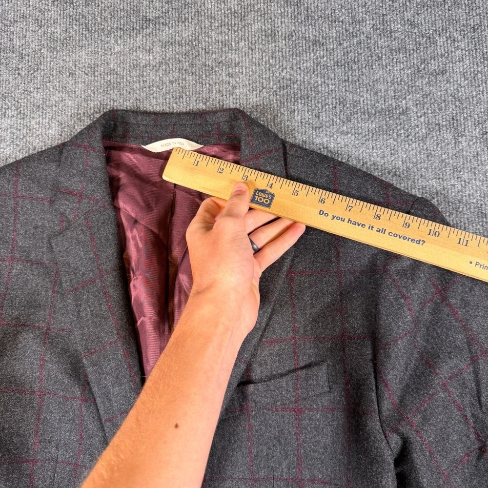 Banana Republic heritage Blazer Mens 42S Coat Casual Jacket Suit Vitale Barberis